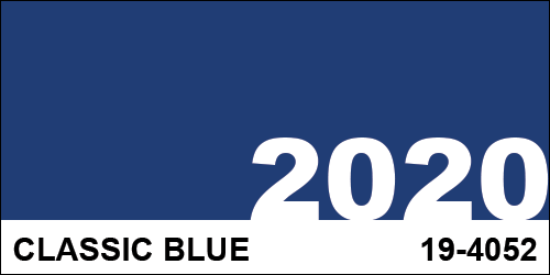 2020 Color of the Year - Classic Blue 19-4052